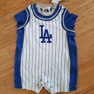 LA Dodgers Baby onesie (3/6m)